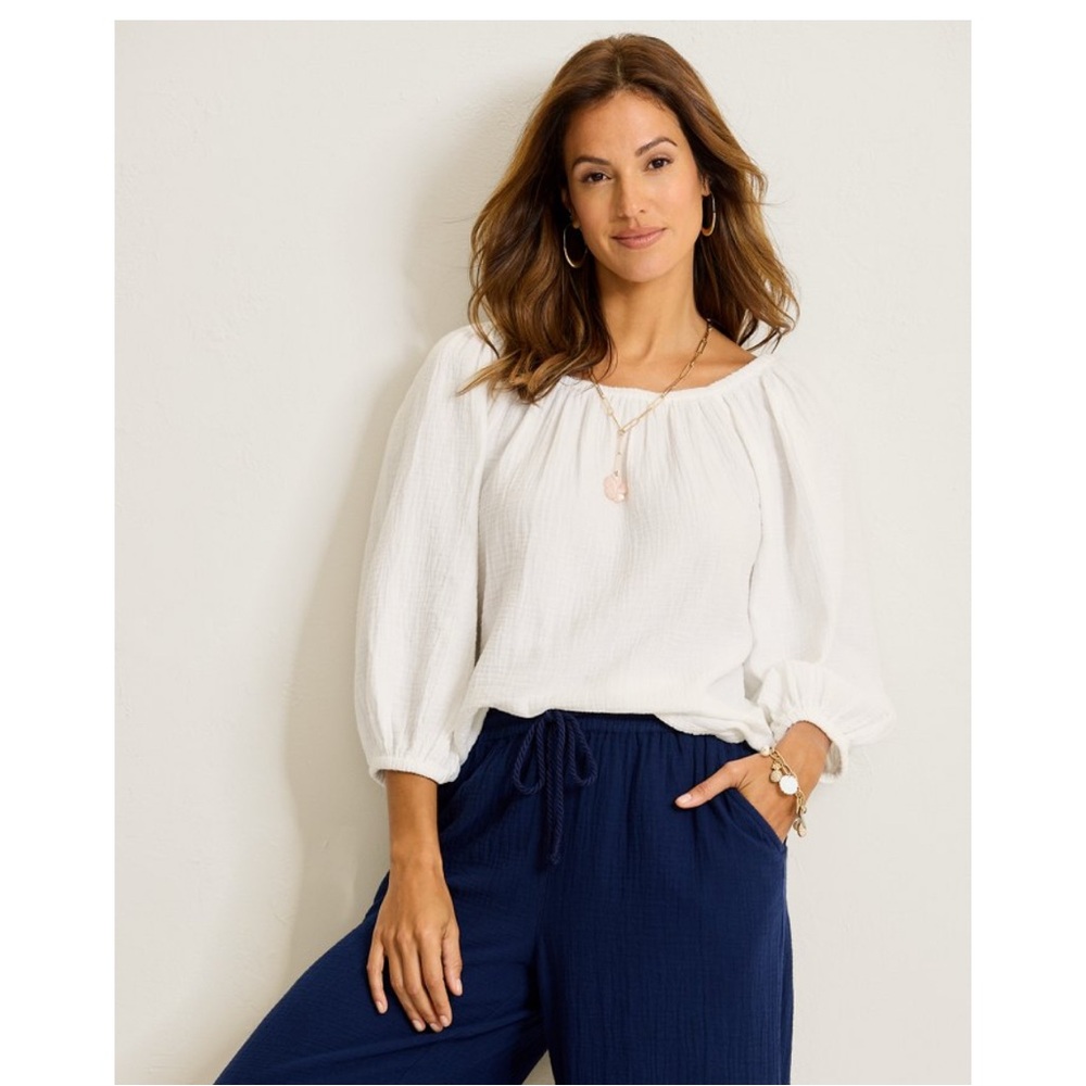 Tommy Bahama Coral Isle Off-the-Shoulder Top